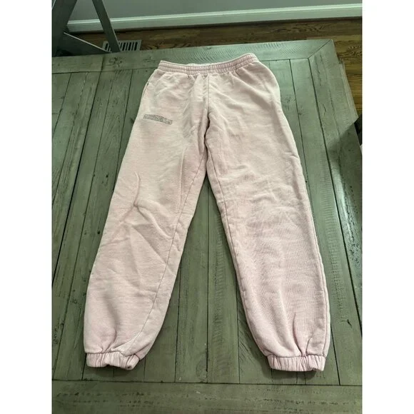 PANGAIA Sakura Pink 365 Track Pants Organic Recycled Cotton Sweatpants Size XS - Picture 3 of 6